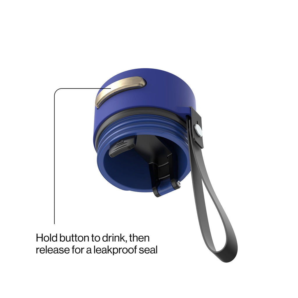 Contigo AutoSeal 16 oz Leakproof Water Bottle with Carrying Strap - 2YAK
