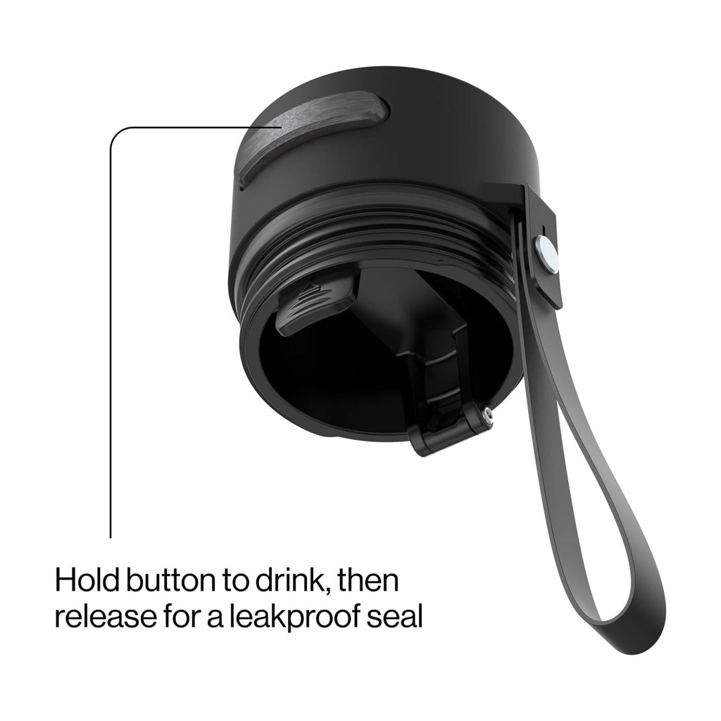 Contigo AutoSeal 16 oz Leakproof Water Bottle with Carrying Strap - 2YAK