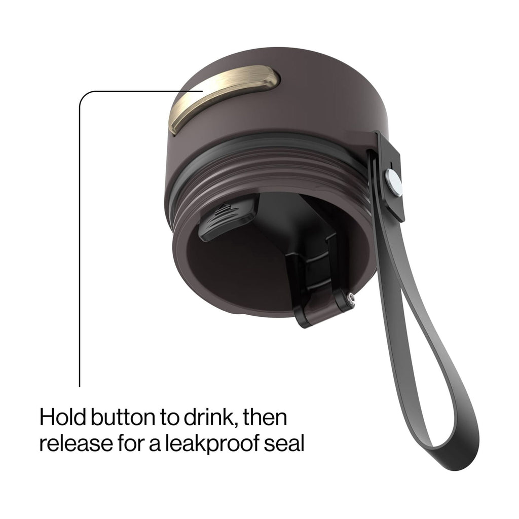 Contigo AutoSeal 16 oz Leakproof Water Bottle with Carrying Strap - 2YAK
