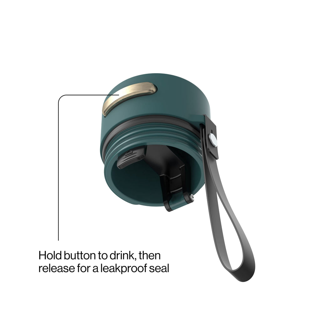 Contigo AutoSeal 16 oz Leakproof Water Bottle with Carrying Strap - 2YAK