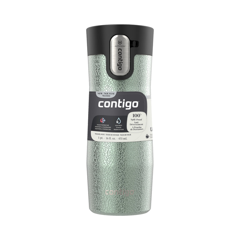 Contigo AUTOSEAL West Loop Vacuum-Insulated Stainless Steel Travel Mug with Easy-Clean Lid, 16 oz - V2MN