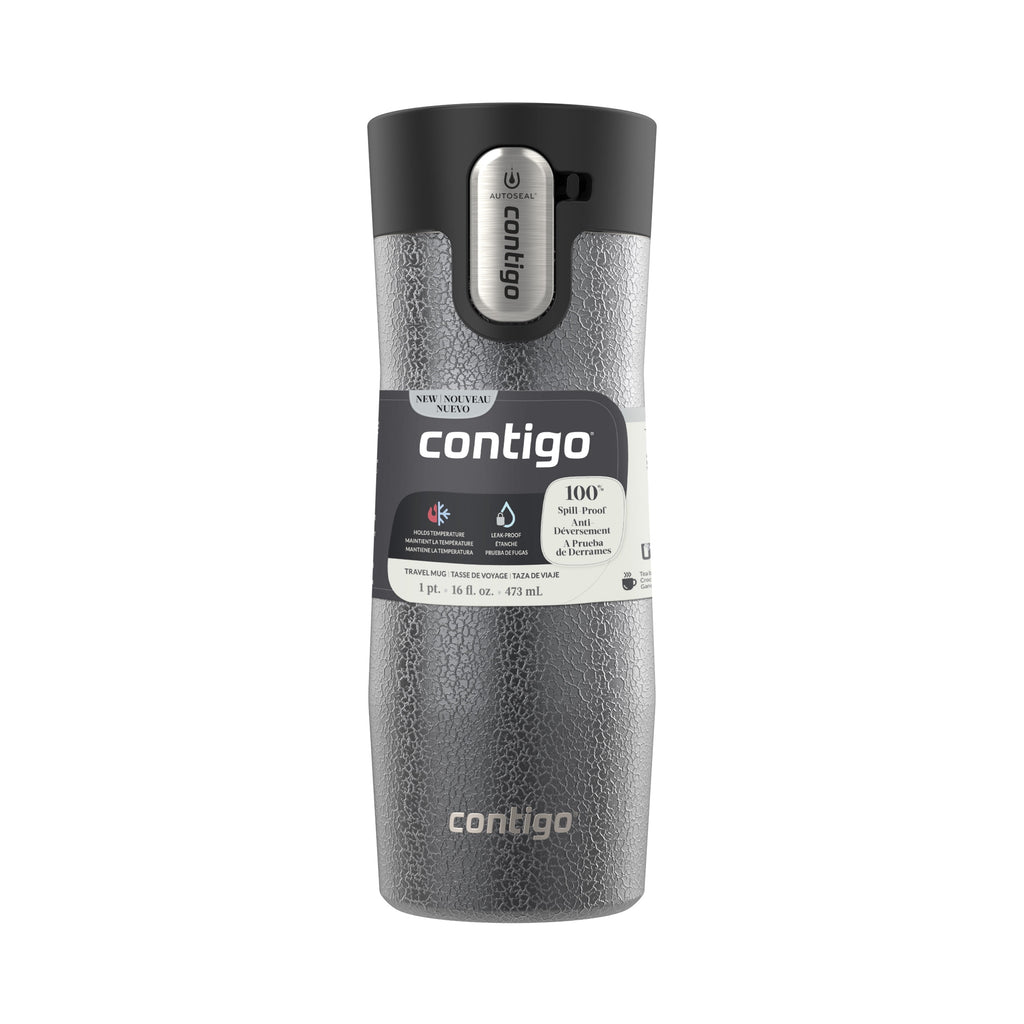 Contigo AUTOSEAL West Loop Vacuum-Insulated Stainless Steel Travel Mug with Easy-Clean Lid, 16 oz - V2MN