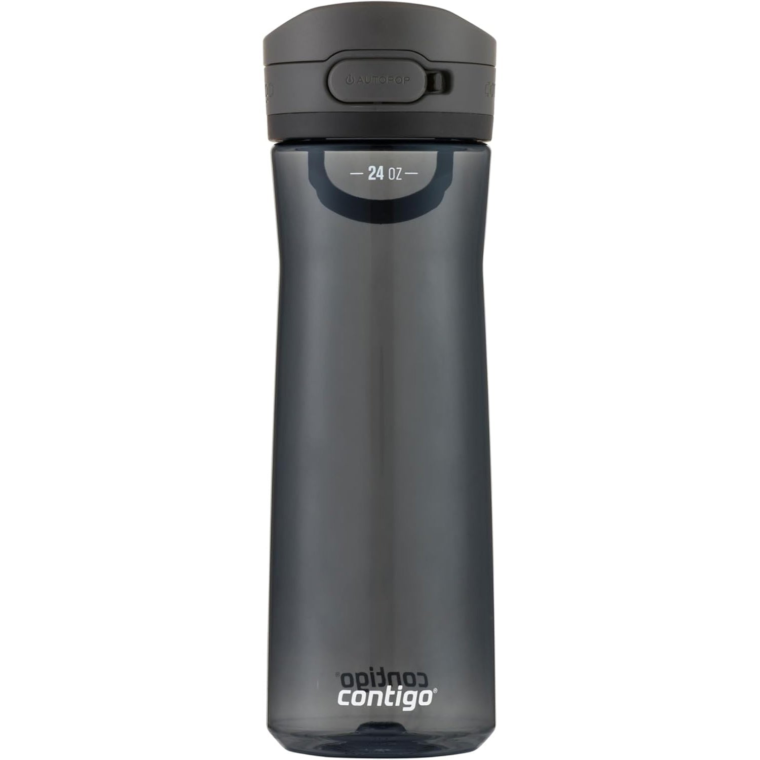 Contigo - Water Bottle with Leak-Proof and Locking Lid, BPA Free, 709ml Capacity, Black - GY2A