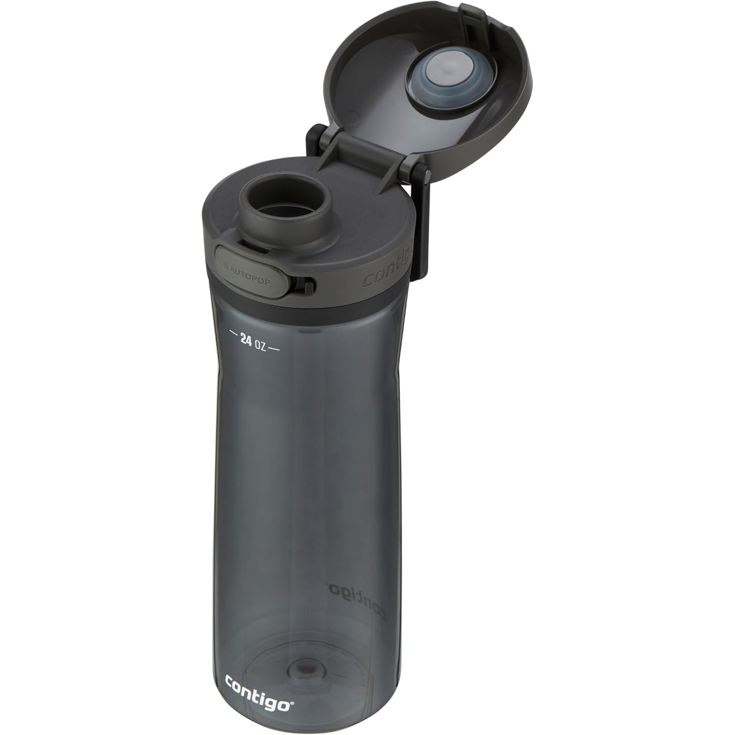 Contigo - Water Bottle with Leak-Proof and Locking Lid, BPA Free, 709ml Capacity, Black - GY2A