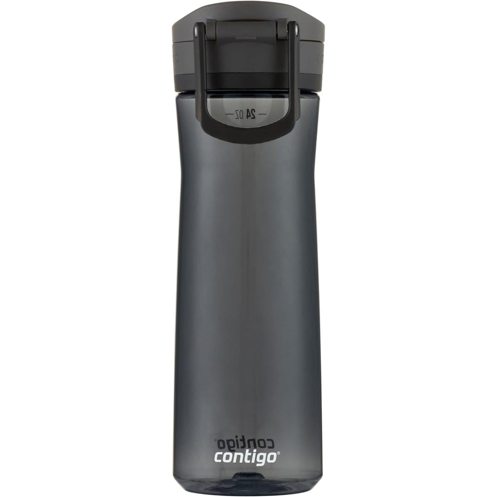 Contigo - Water Bottle with Leak-Proof and Locking Lid, BPA Free, 709ml Capacity, Black - GY2A