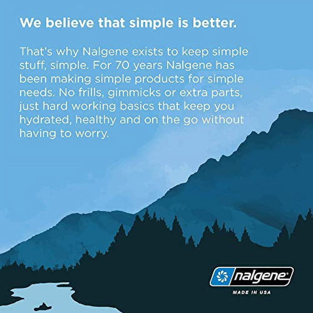 Nalgene Tritan OTF Water Bottle: 24oz, Glacial Blue - MFRK