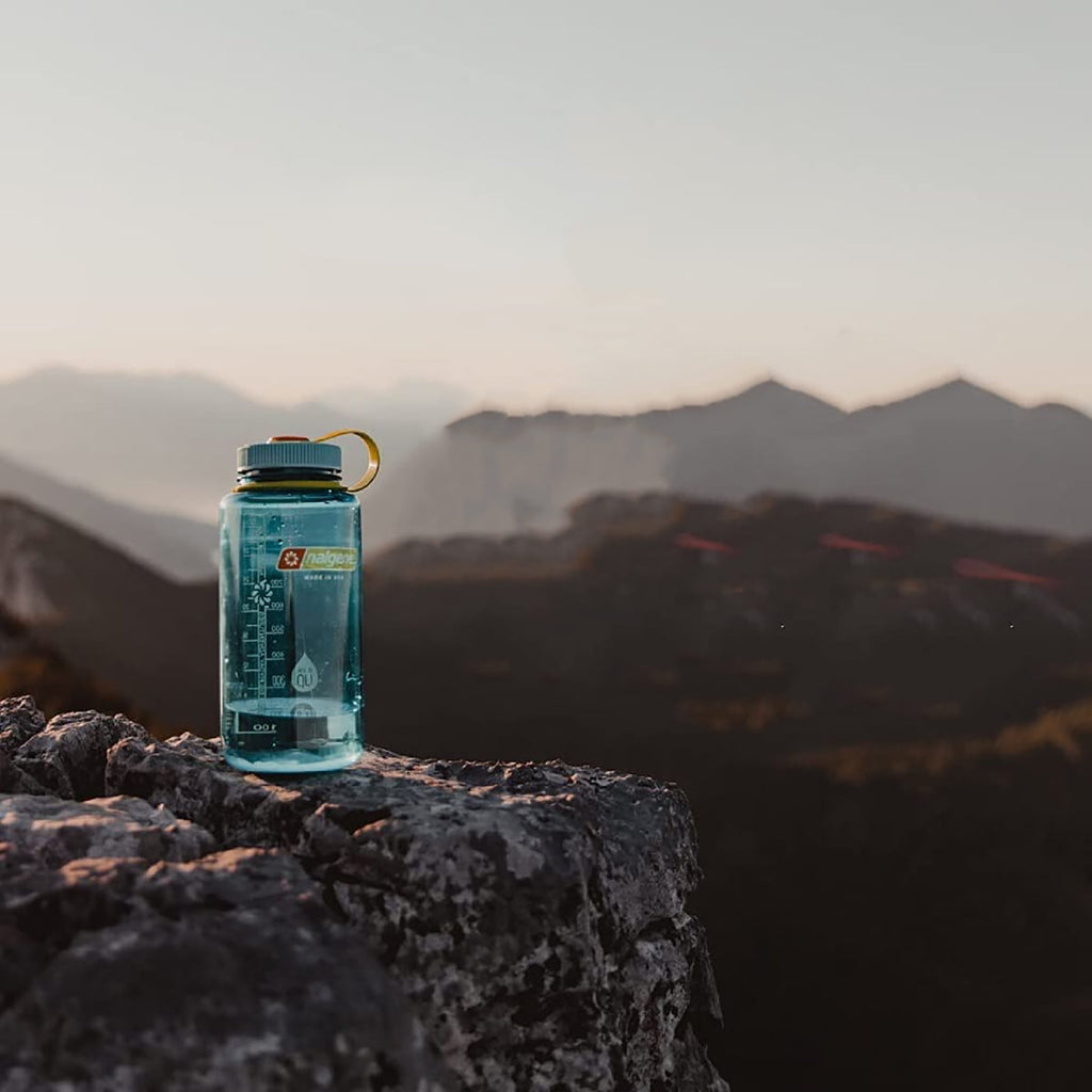 Nalgene Tritan OTF Water Bottle: 24oz, Glacial Blue - MFRK