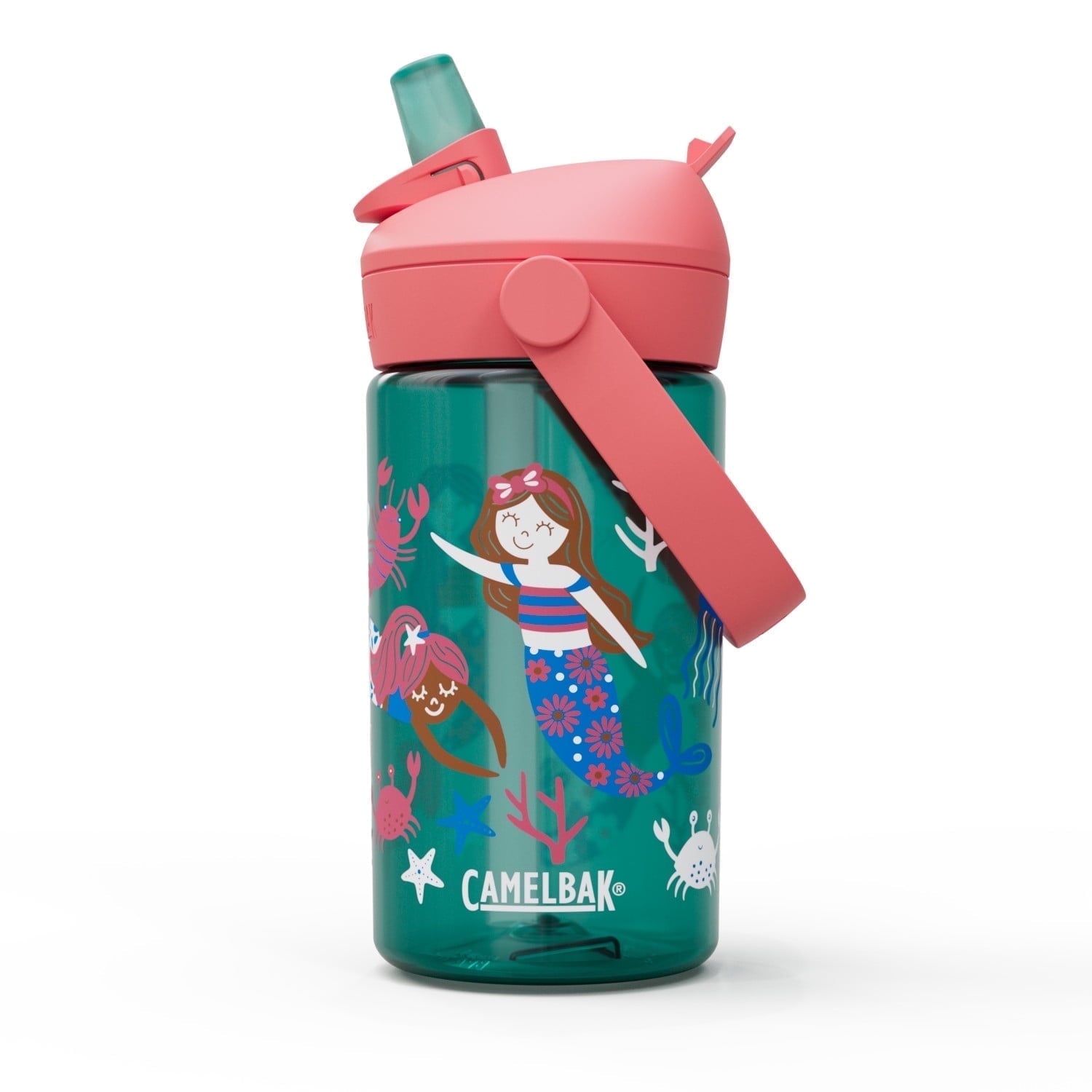 Camelbak Thrive™ Flip Straw Kids 14oz Bottle, Friendly Forest - K97Z