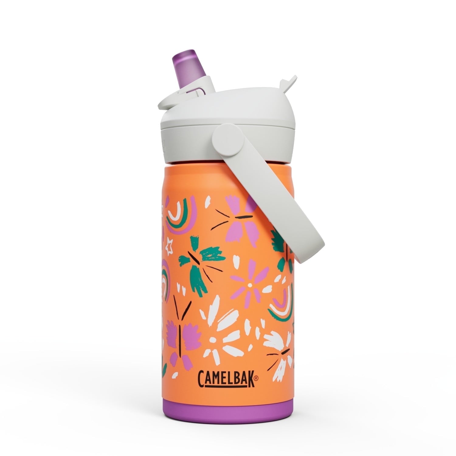 Camelbak Thrive™ Flip Straw Kids Stainless 12oz Water Bottle, Dino Jam - BT5L