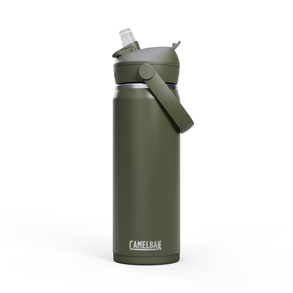 CamelBak Thrive™ Flip Straw Insulated Stainless Steel Water Bottle, 20oz, Moss - 57TR