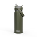 CamelBak Thrive™ Flip Straw Insulated Stainless Steel Water Bottle, 20oz, Moss - 57TR