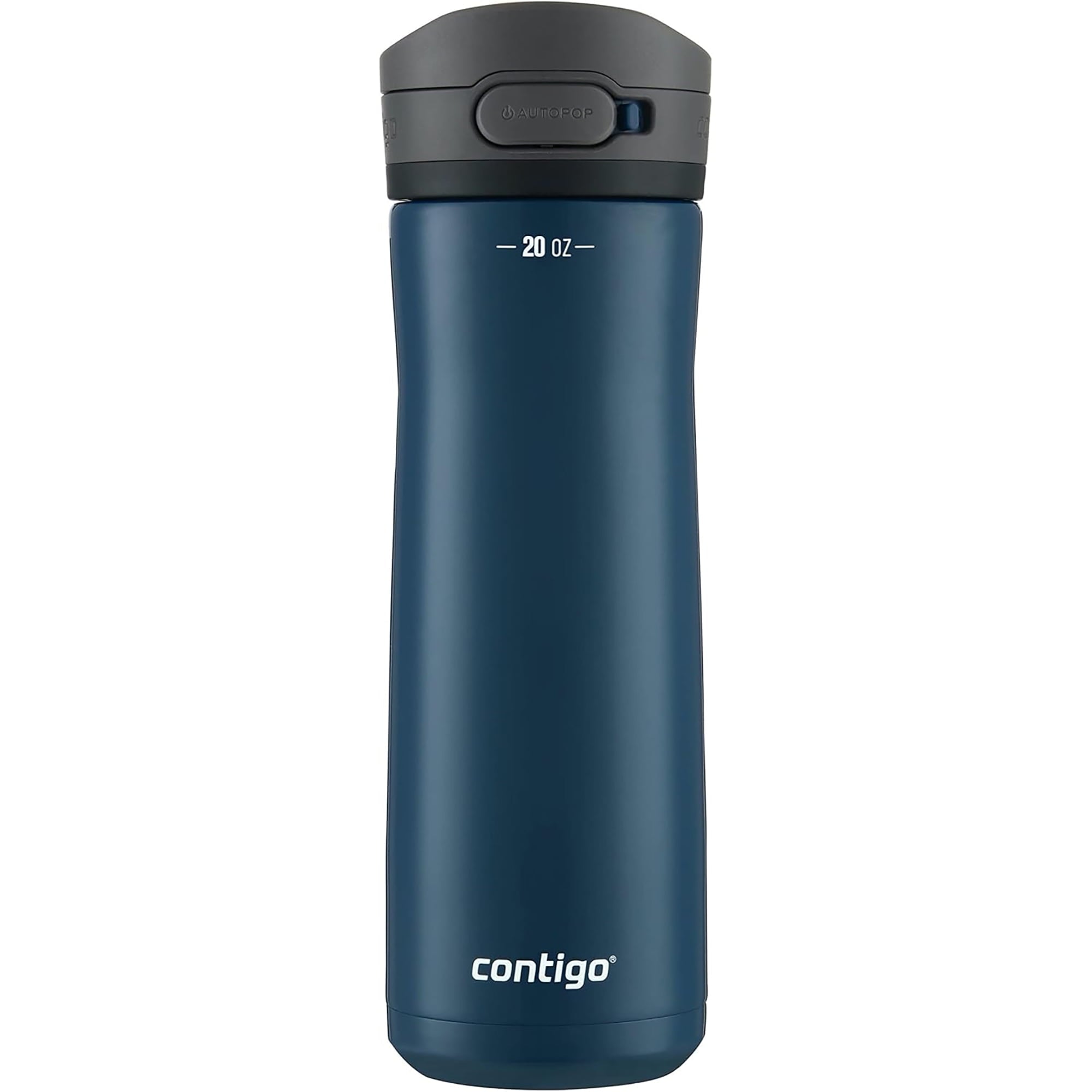 Contigo 20 oz. Jackson Chill 2.0 Water Bottle - Stainless Steel w/Licorice - T4Z7