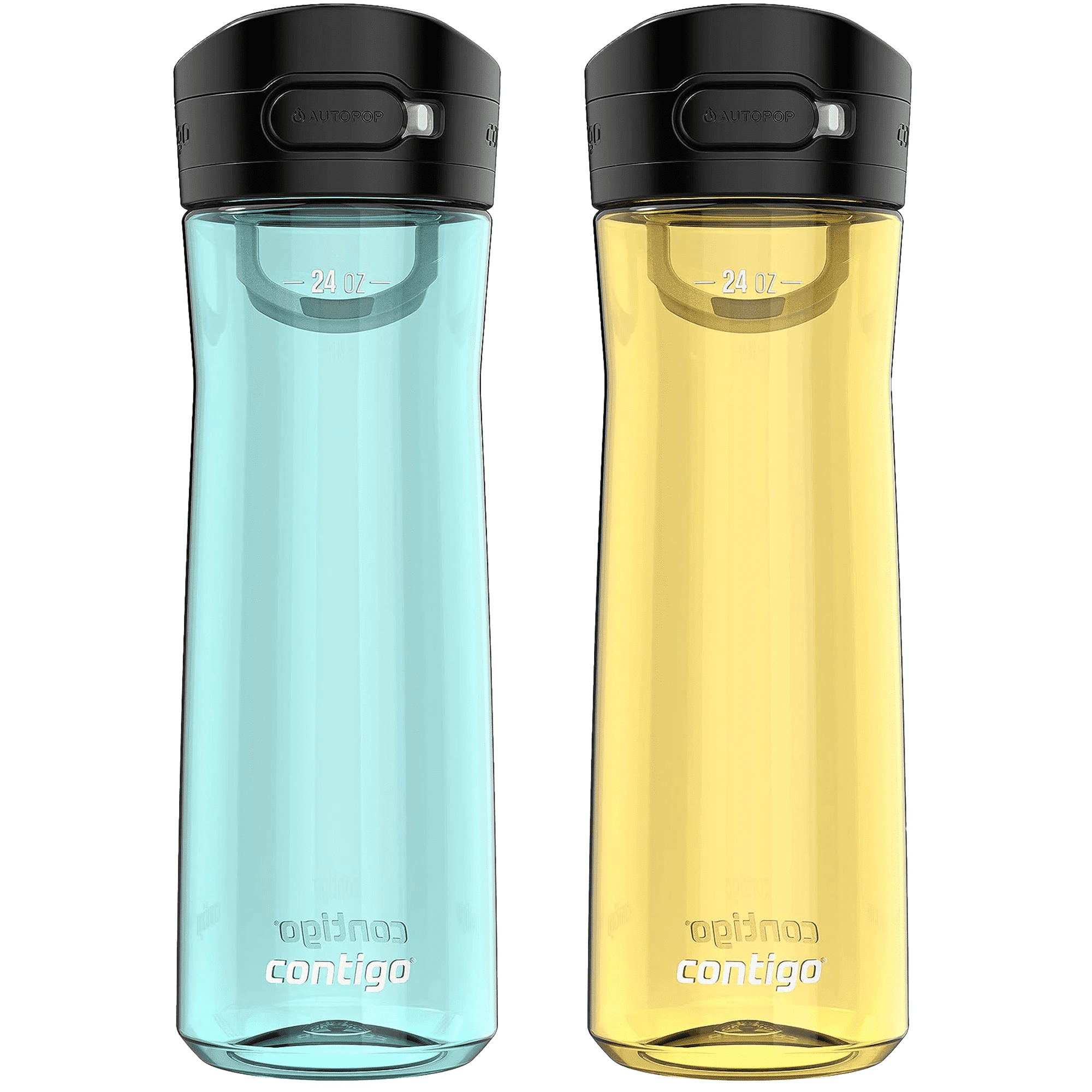 Contigo 24 oz. Jackson 2.0 Tritan Water Bottle 2-Pack - Jade Vine/Pineapple - HLWT