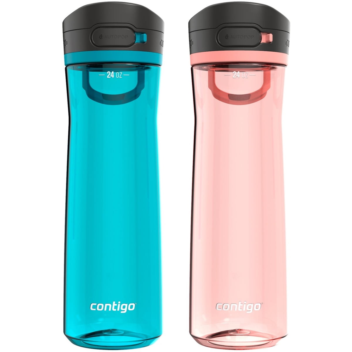 Contigo 24 oz. Jackson 2.0 Tritan Water Bottle 2-Pack - Jade Vine/Pineapple - HLWT
