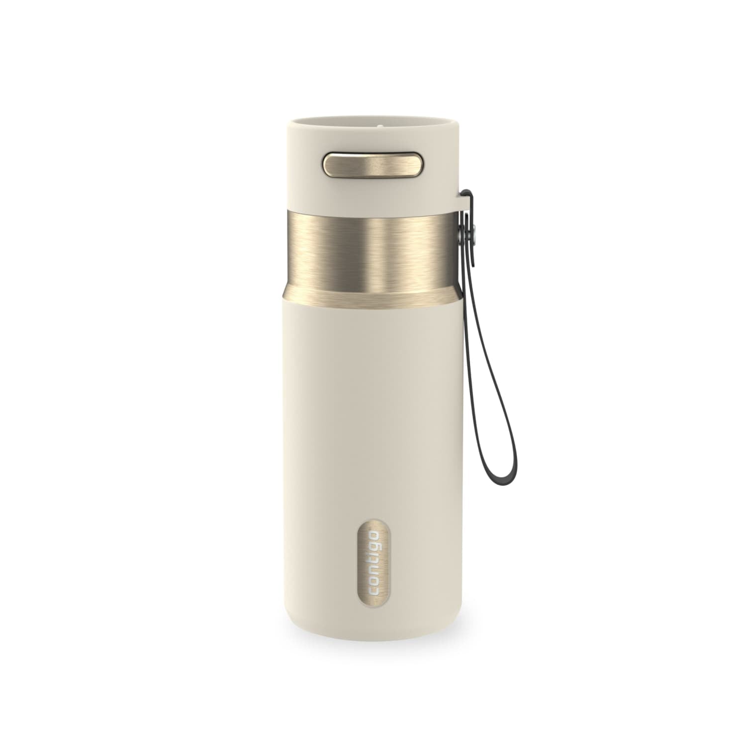 Contigo AutoSeal 16 oz Leakproof Water Bottle with Carrying Strap - 2YAK