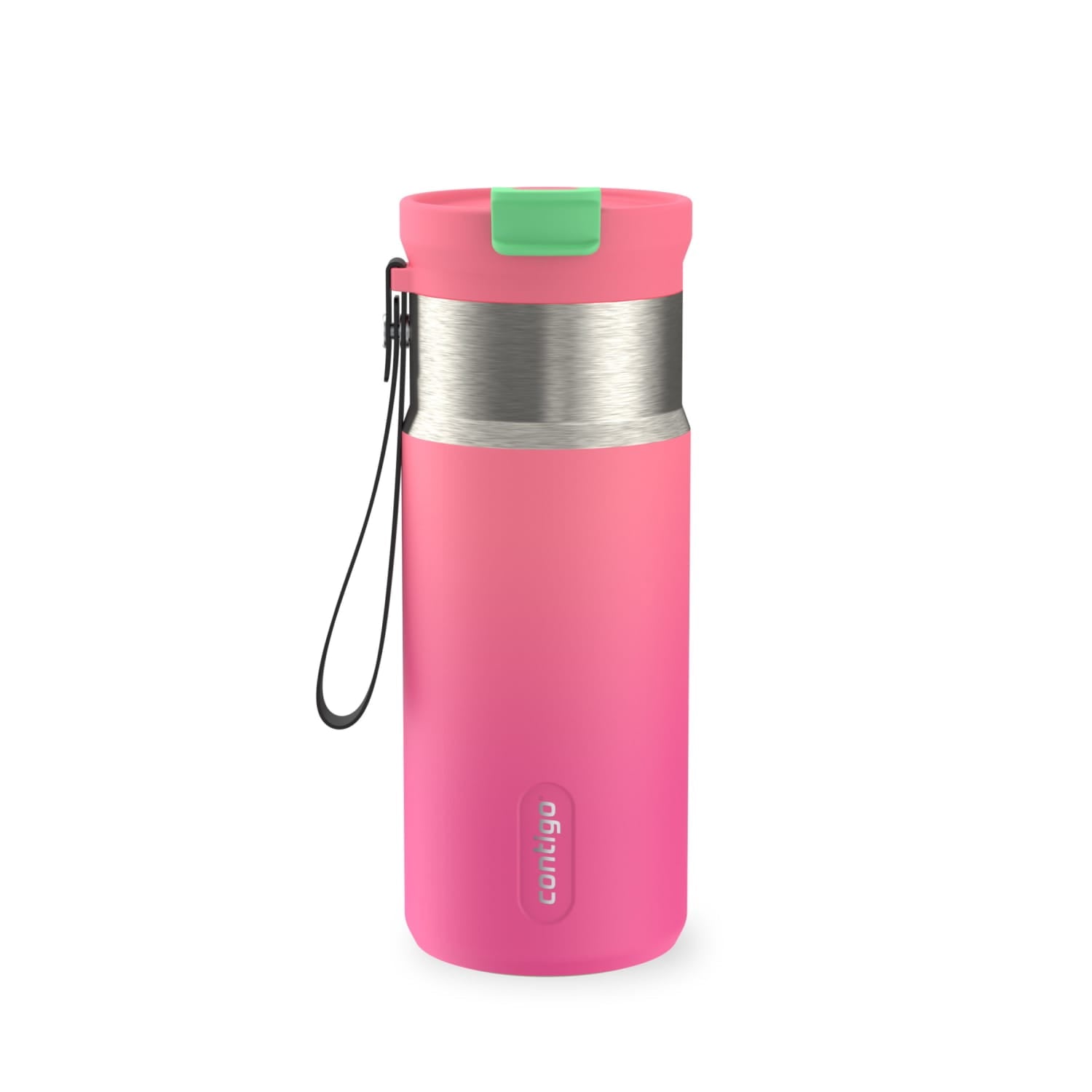 Contigo DualSip 16 oz Compact Leakproof Insulated Water Bottle with 2-Way Lid - DHJ9