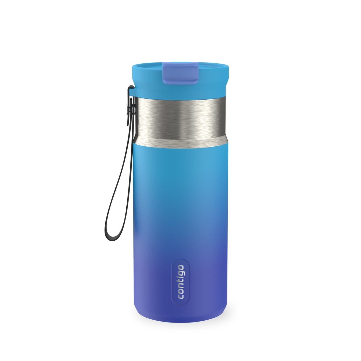 Contigo DualSip 16 oz Compact Leakproof Insulated Water Bottle with 2-Way Lid - DHJ9