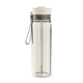 Contigo DualSip Leakproof Plastic Reusable Water Bottle with Carrying Strap, Cream/Clear, 28 oz - EGUC
