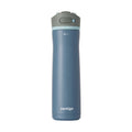 Contigo® Wells Chill Stainless Steel Filter Water Bottle with AUTOSPOUT® Straw Lid, 24 oz., Dark Ice - D89F