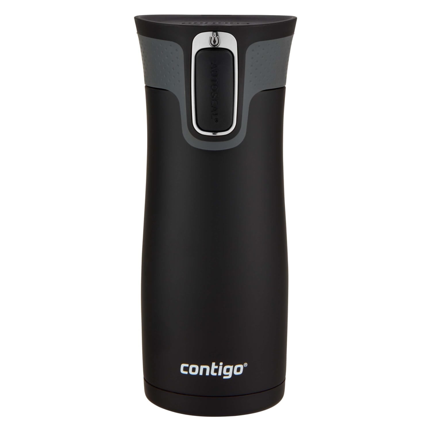 Contigo AUTOSEAL West Loop 2.0 Travel Mug, 16 oz., Stainless Steel with Black Button - JHPG