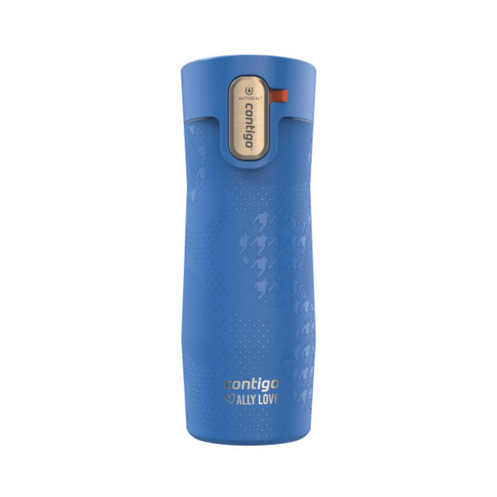Contigo x Ally Love Autoseal West Loop Vacuum-Insulated Stainless Steel Travel Mug with Easy-Clean Lid, 16 oz, Stellar Jay - 3XKT