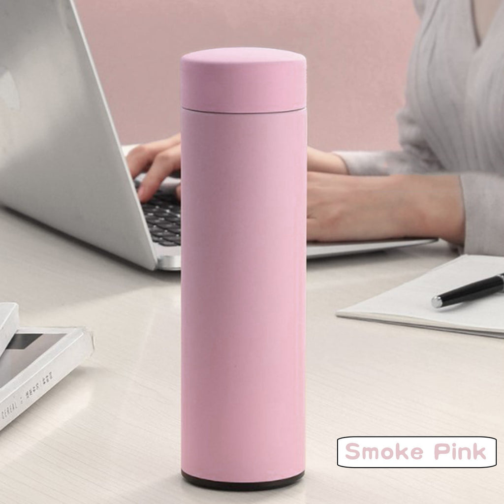 Stainless Steel Insulation Cup Cute Mini Portable Children Student Water Bottle Coffee Travel Mug LED Temperature Display Double Walled Vacuum Long Lasting Insulation - 3WJL