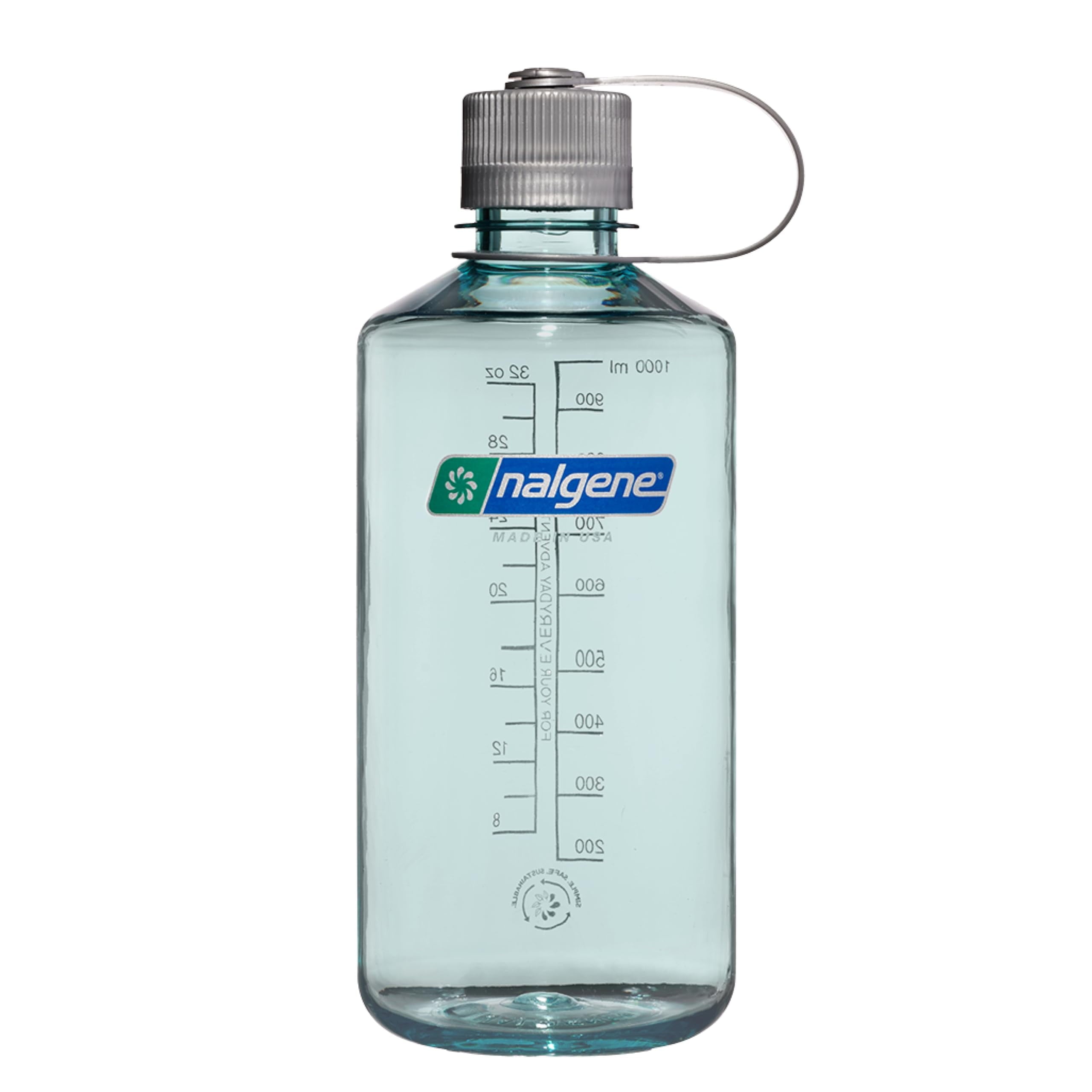 Nalgene Sustain 32 oz Narrow Mouth Plastic Water Bottle - 7U5A