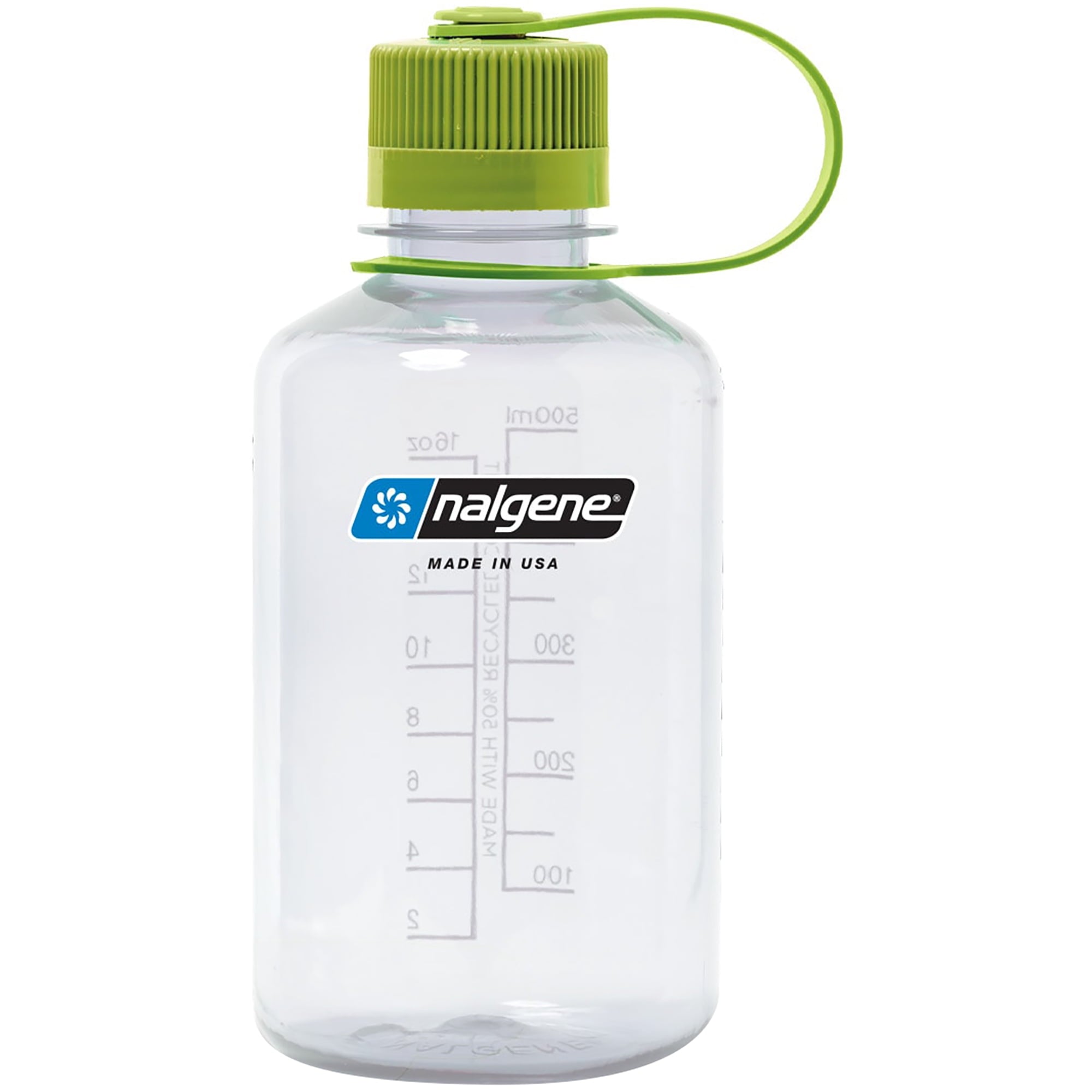 Nalgene Sustain 16 oz. Narrow Mouth Water Bottle - Cornflower Blue - CJ9M