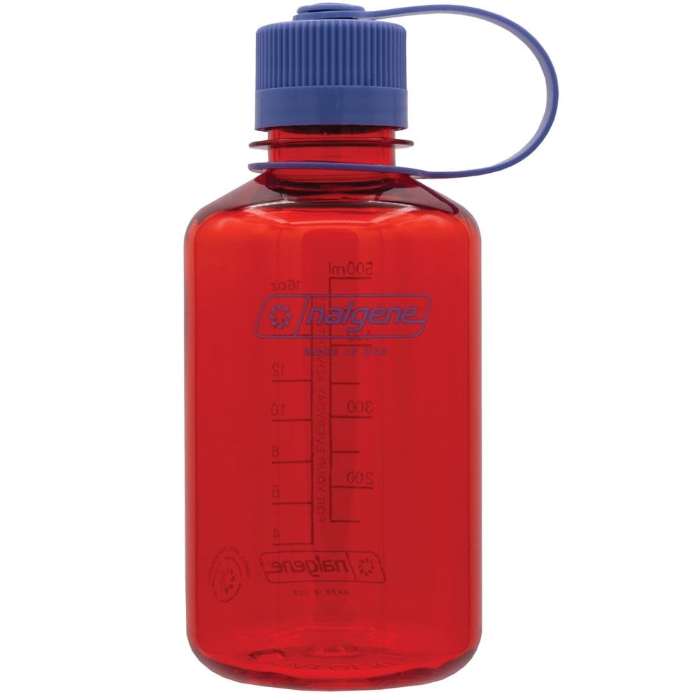Nalgene Sustain 16 oz. Narrow Mouth Water Bottle - Cornflower Blue - CJ9M