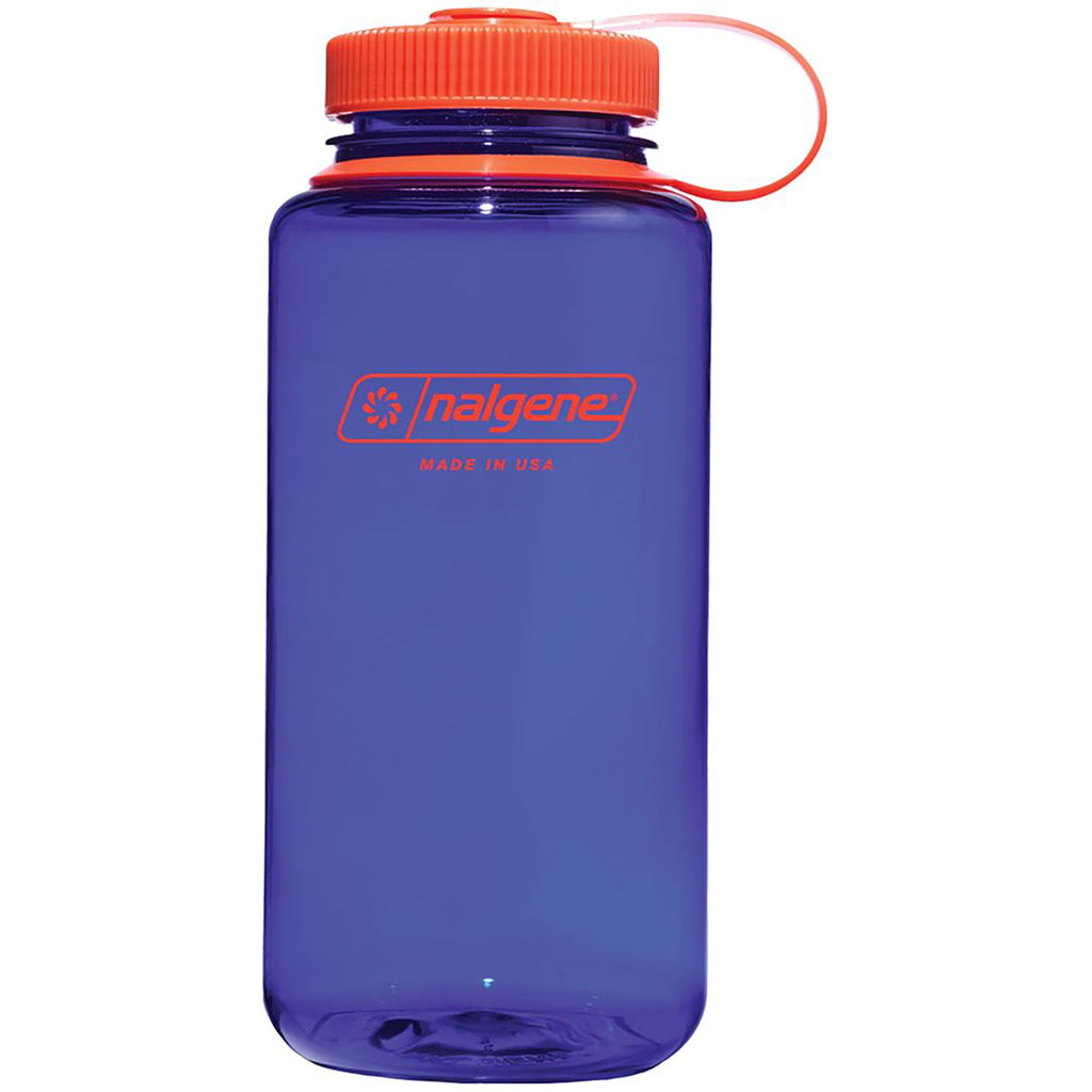 Nalgene Sustain 32 oz. Wide Mouth Water Bottle - Indigo - 9EGV