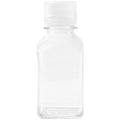 Nalgene Transparent Lexan Polycarbonate Square Storage Bottle - 8 oz. - Clear - BLBJ