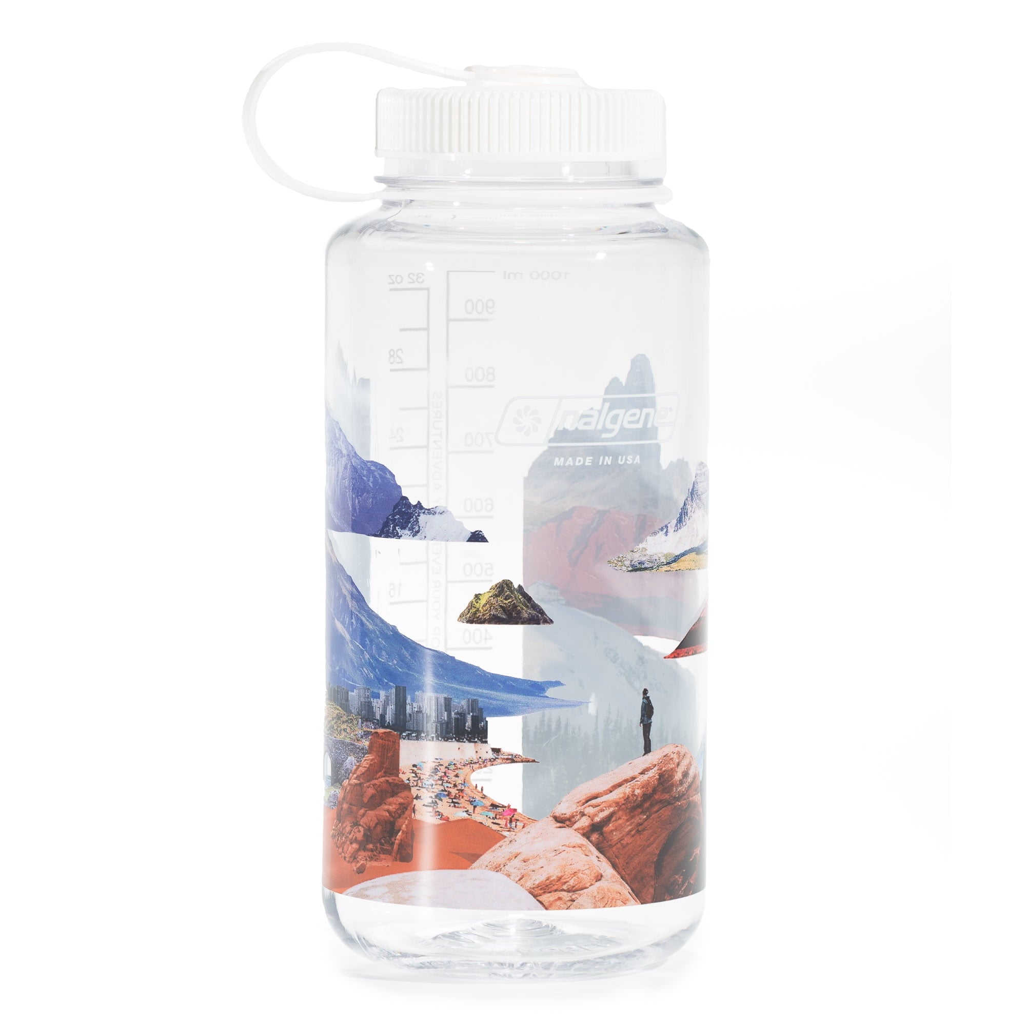 Nalgene Sustain 32 oz. Wide Mouth Water Bottle - Indigo - 9EGV