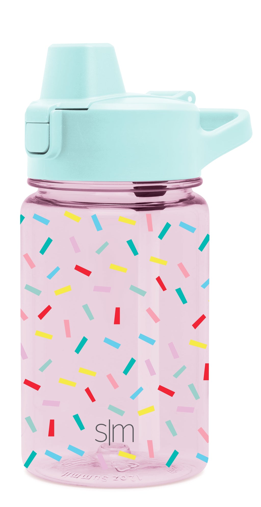 Simple Modern 12 fl oz Reusable Tritan Summit Water Bottle with Silicone Straw Lid | Birthday Cake - 7T9B