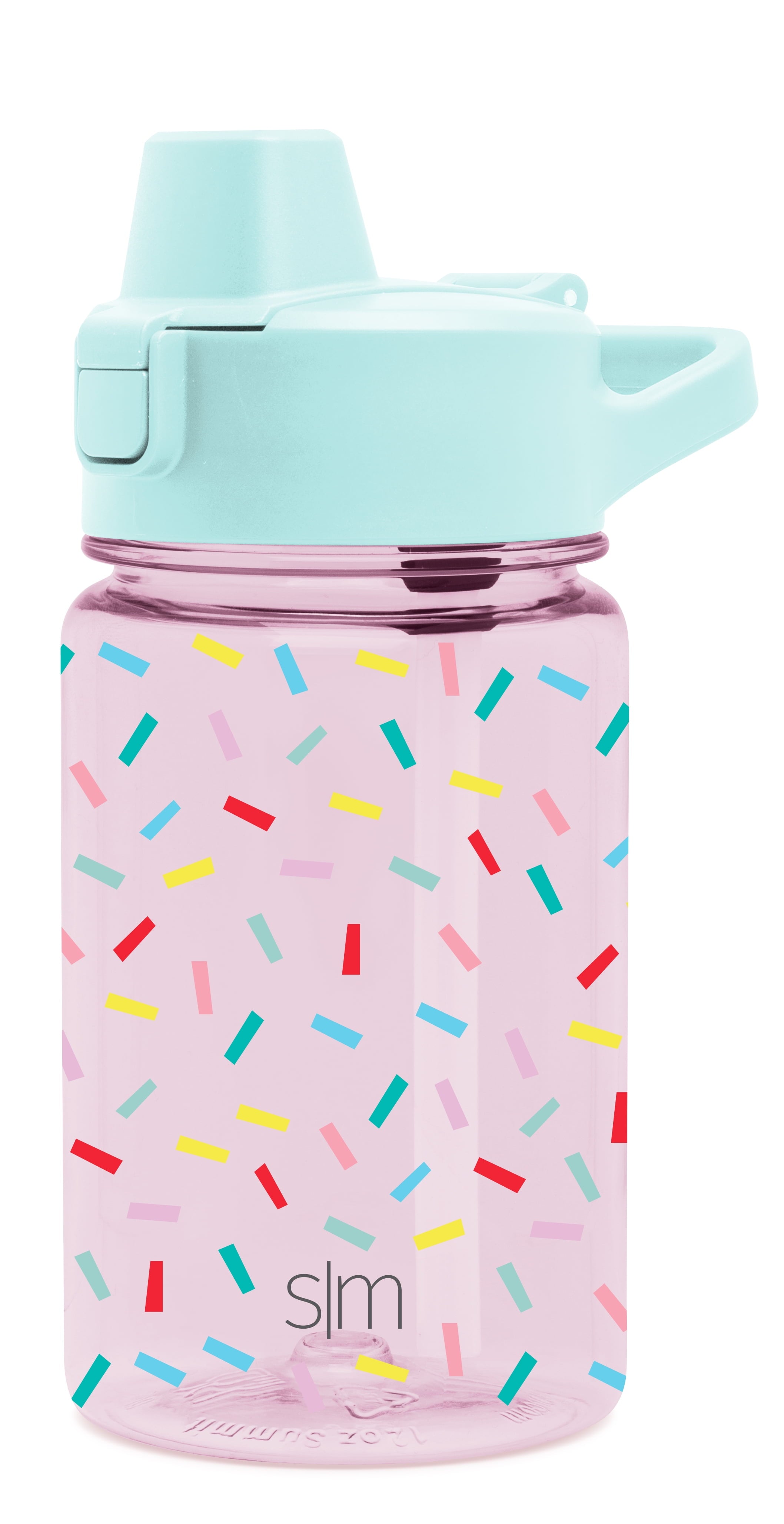 Simple Modern 12 fl oz Reusable Tritan Summit Water Bottle with Silicone Straw Lid | Birthday Cake - 7T9B