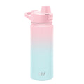 Simple Modern 18 fl oz Insulated Stainless Steel Summit Water Bottle with Covered Silicone Straw Lid | Sweet Taffy - 5MNL