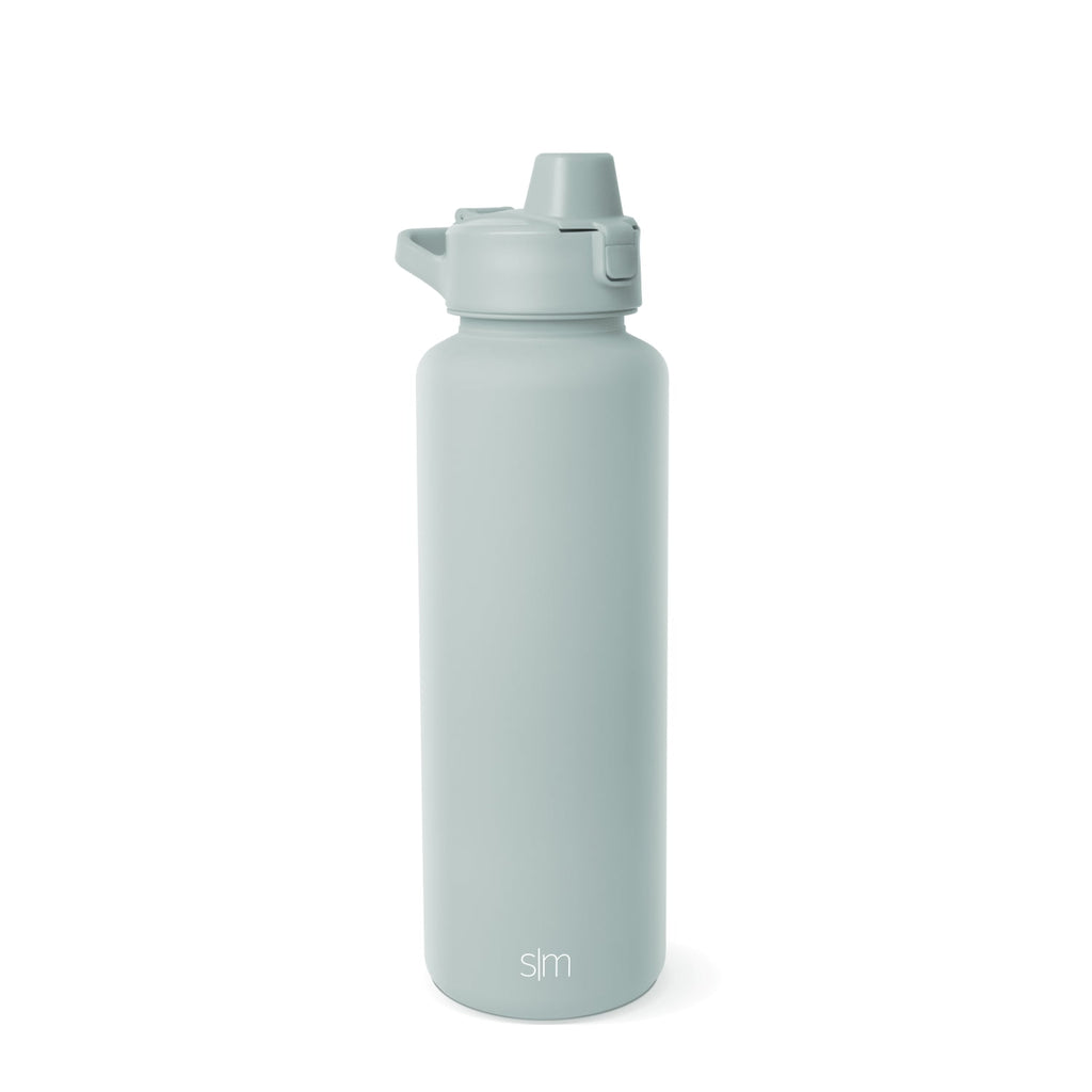 Simple Modern 48 fl oz Reusable Tritan Summit Water Bottle with Silicone Straw Lid|Seaglass Sage - UZFB