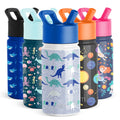 Simple Modern Summit Water Bottle Straw Lid Vacuum Insulated Stainless Steel Bottle | 14 fl oz - HBXX