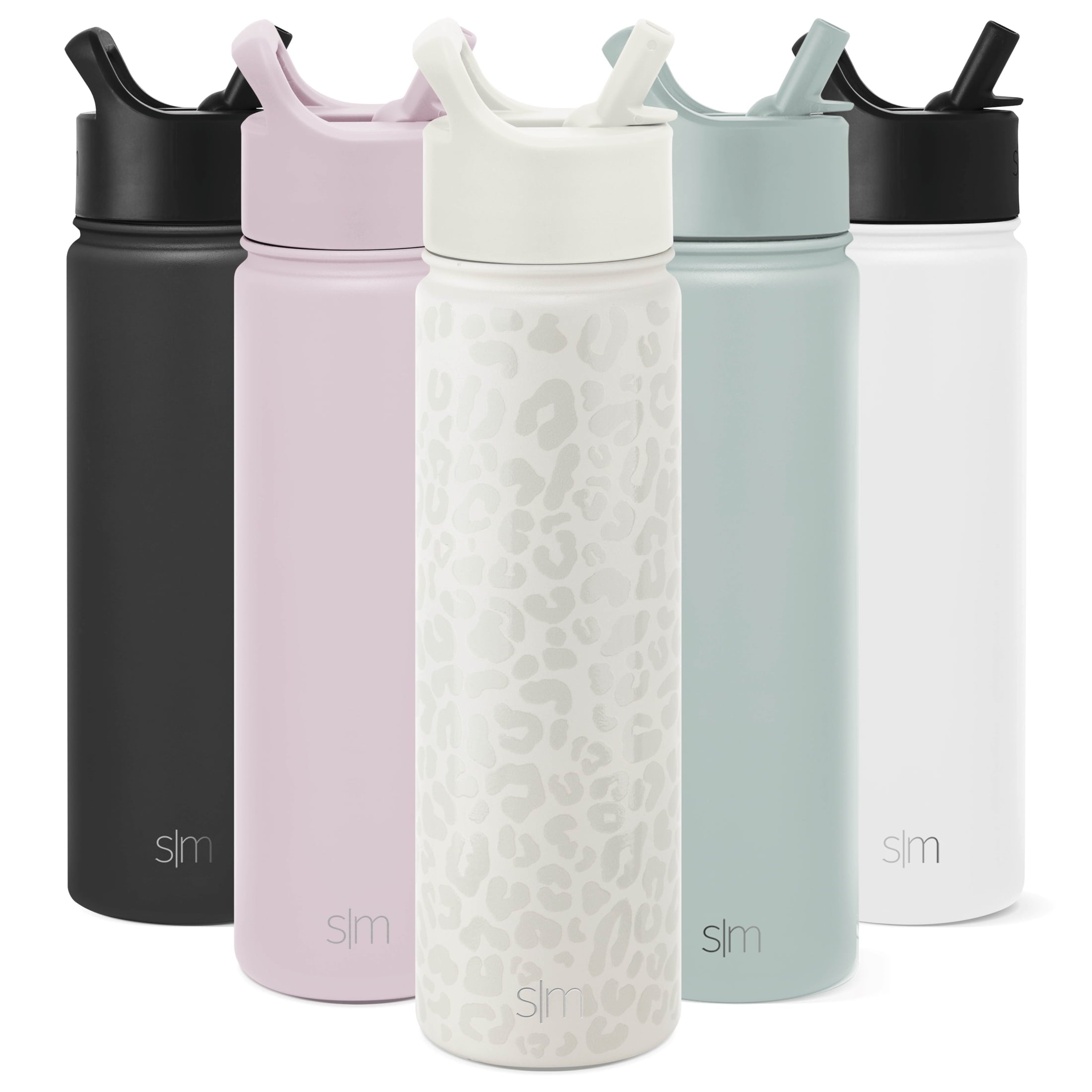 Simple Modern Summit Water Bottle Straw Lid Vacuum Insulated Stainless Steel Bottle | 22 fl oz - GYDZ