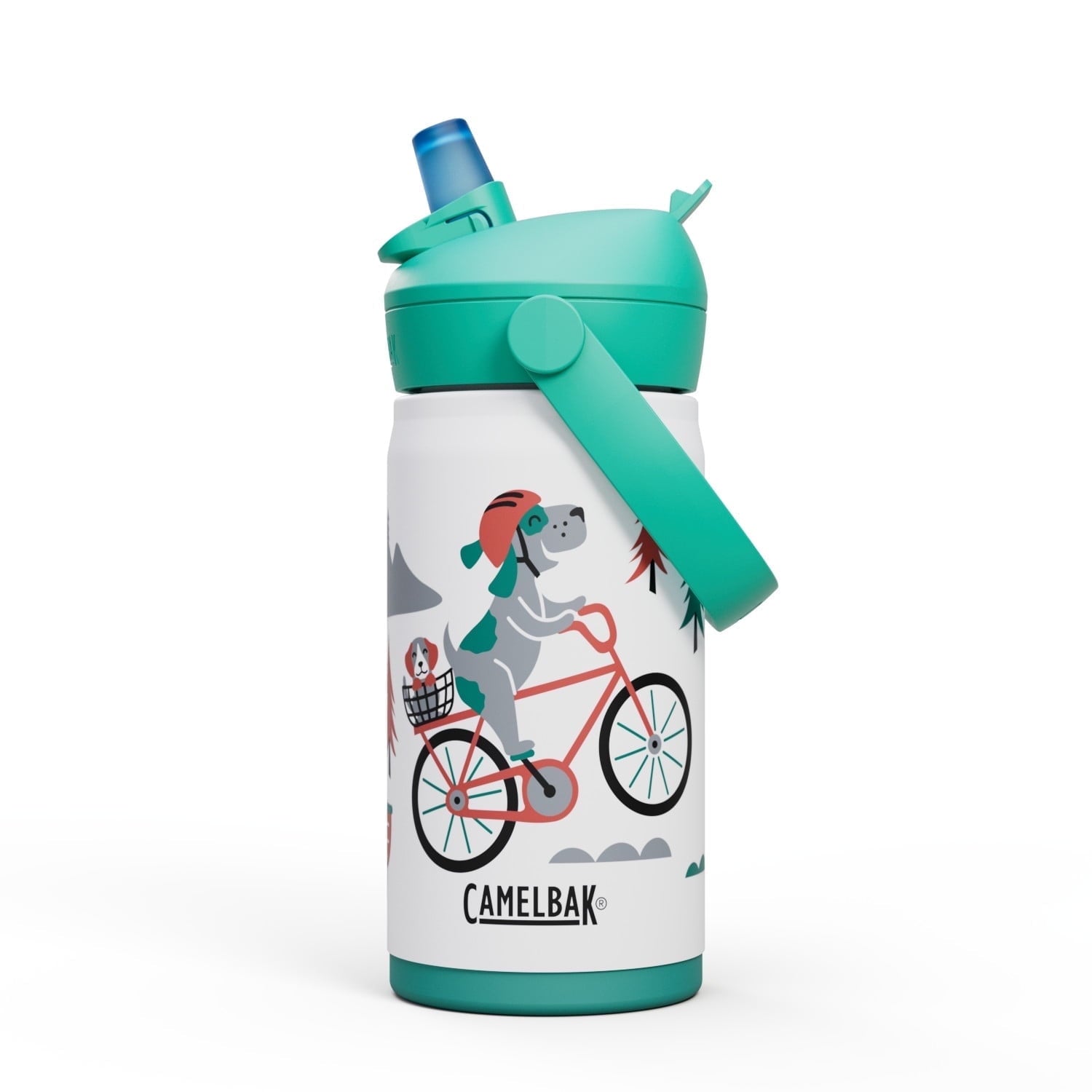 Camelbak Thrive™ Flip Straw Kids Stainless 12oz Water Bottle, Dino Jam - BT5L